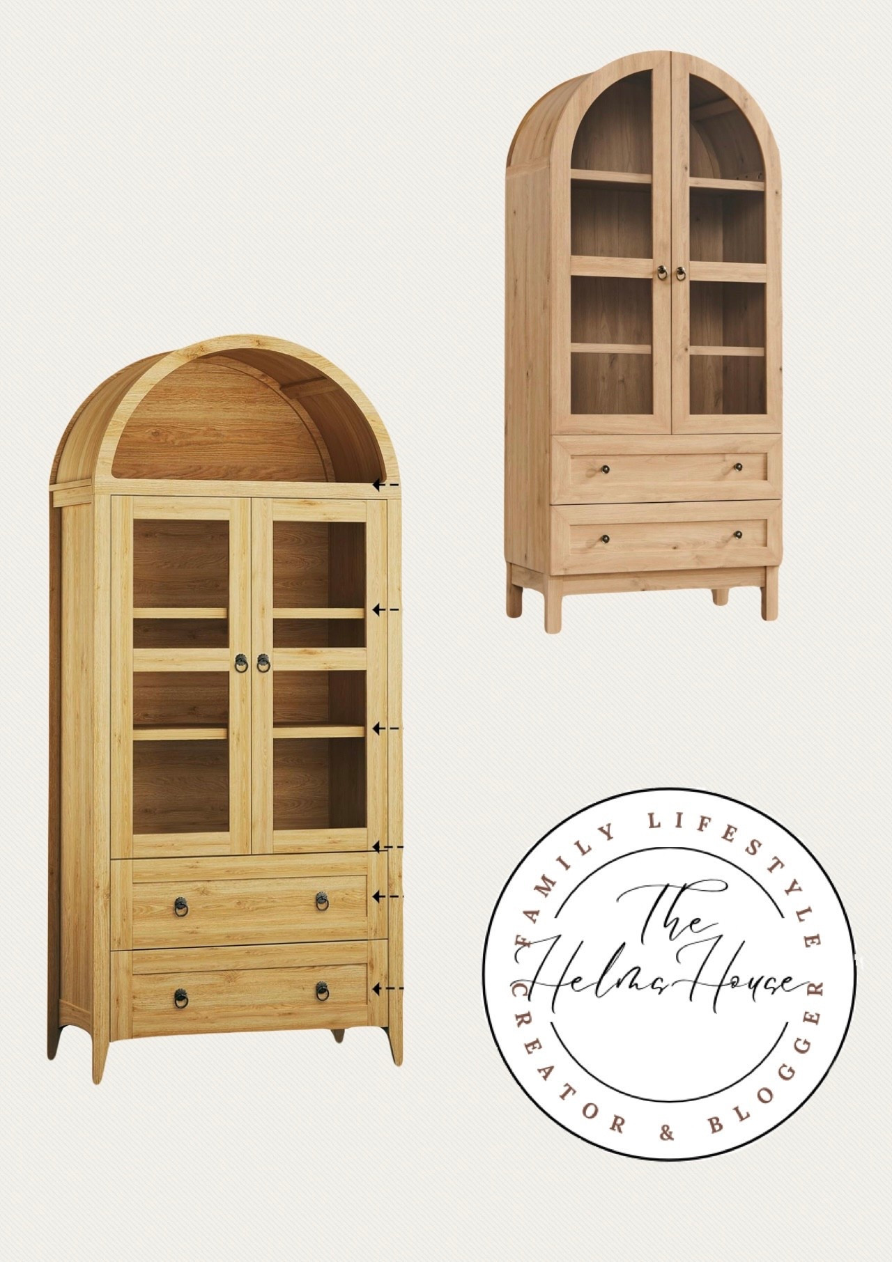 I’m trying to decide on a cabinet for my kitchen.  Which do you like best? Either of these would be great for some stylish, extra storage  

#LTKFamily #LTKHome