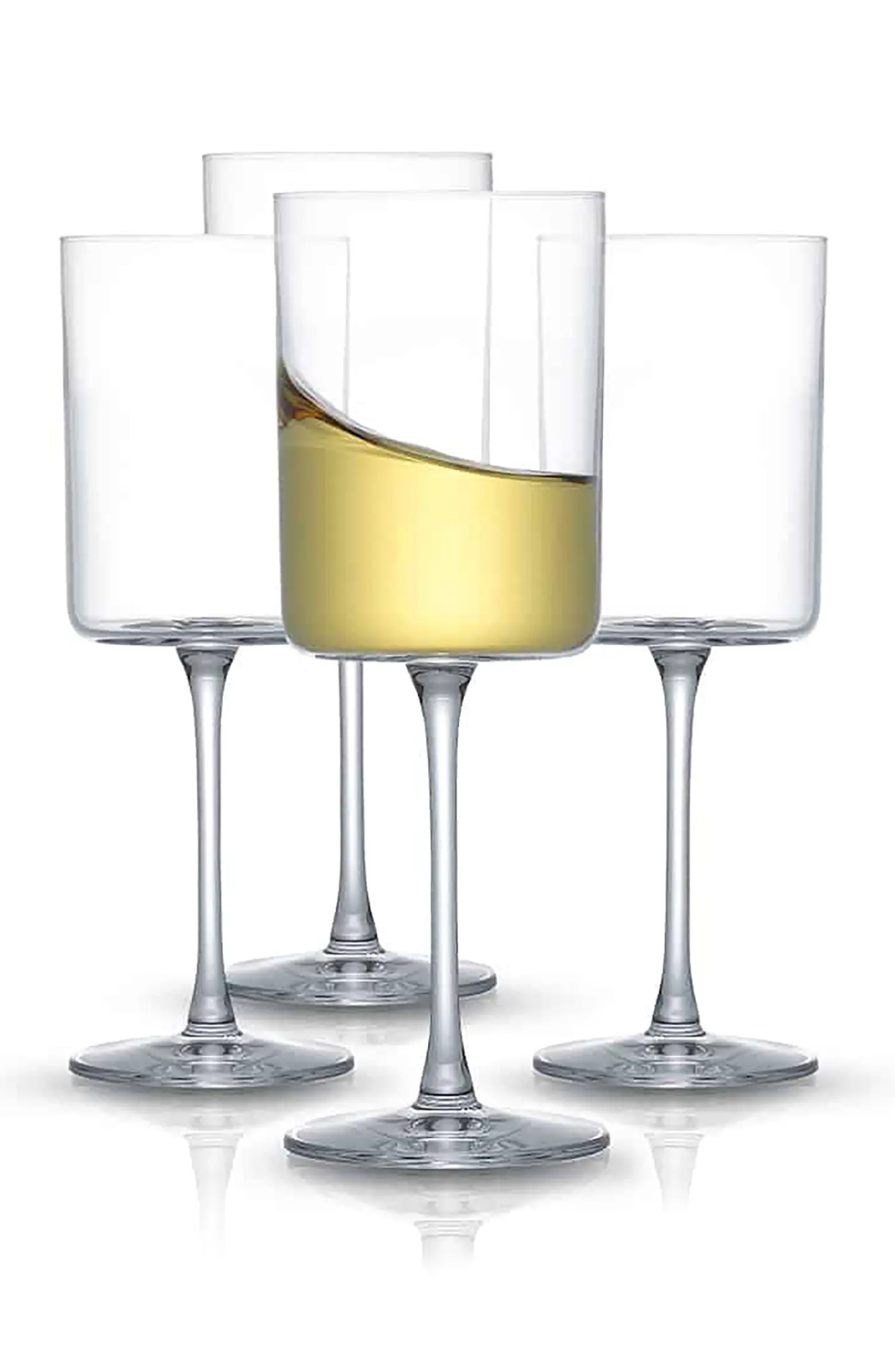 Claire Crystal Cylinder White Wine Glass - Set of 4 | Nordstrom Rack