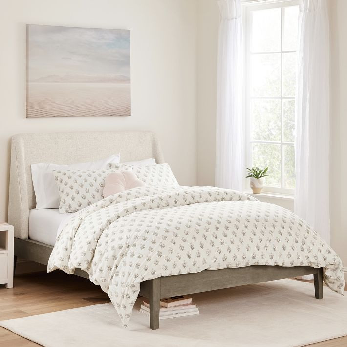 Layton Upholstered Bed | Pottery Barn Teen