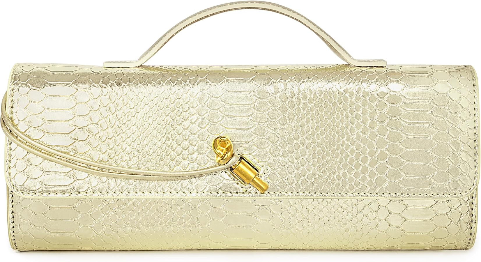 Joryin Woven Purse for Women Evening Clutch Woven Leather & Suede Handbags Crossbody Bag Suede Pu... | Amazon (US)