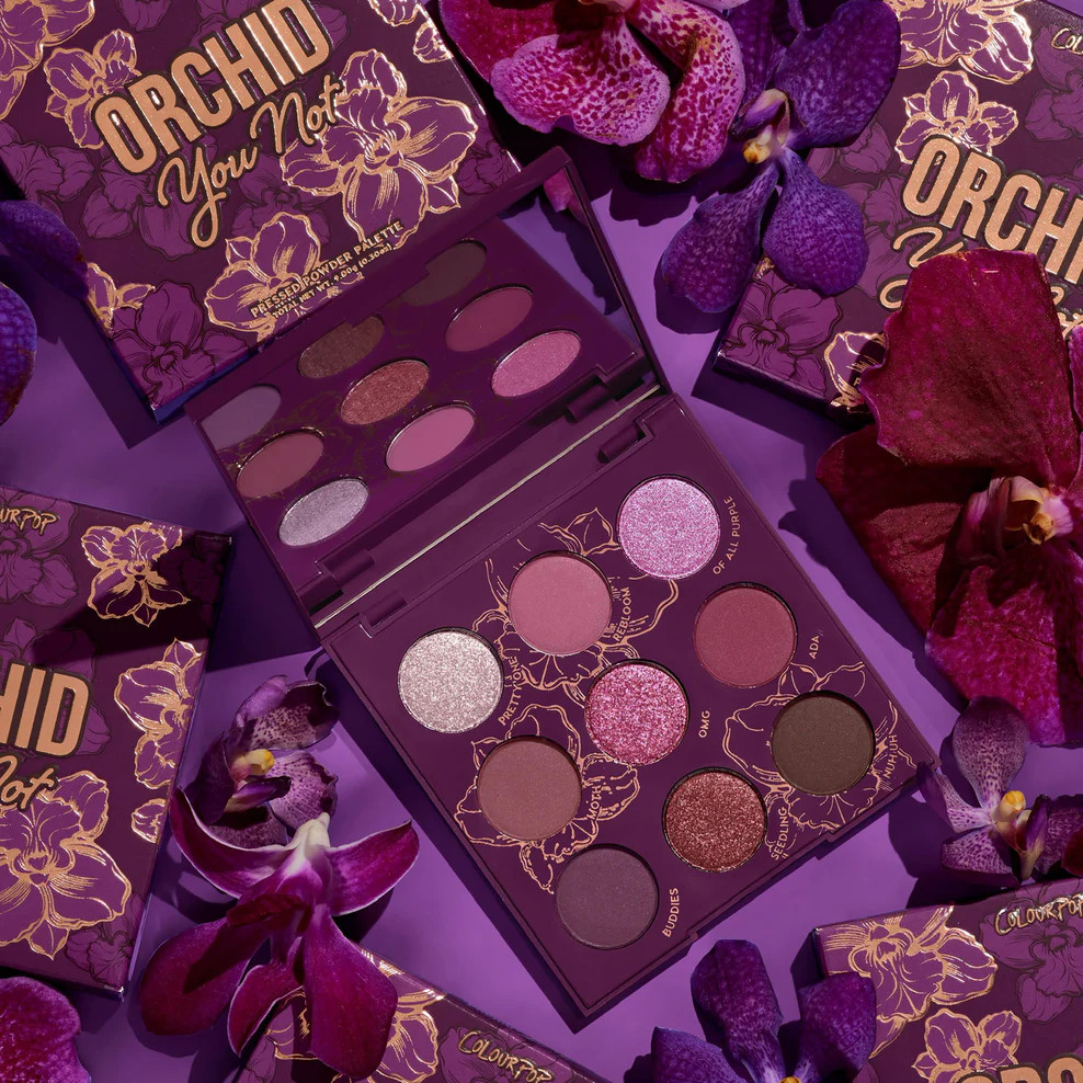 Orchid You Not Pressed Powder Palette | Colourpop