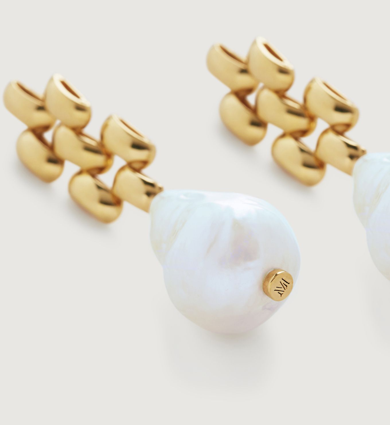 Heirloom Baroque Pearl Earrings | Monica Vinader (Global)