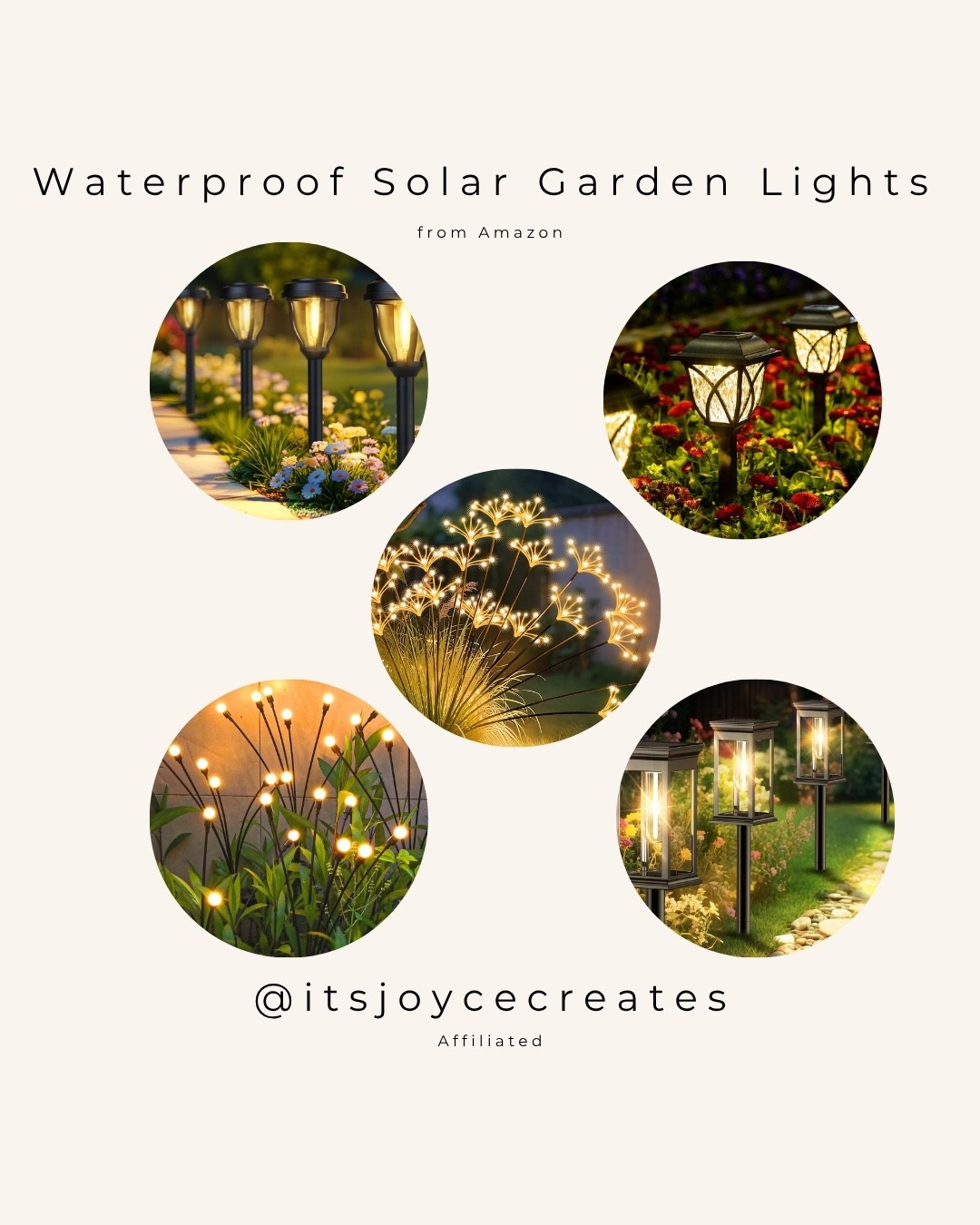 Solar Lights Outdoor Waterproof ✨ I added these to my outdoor space and they completely transformed the vibe at night — soft glow, super easy setup, and no wiring needed 🤍 Perfect for pathways, garden corners, or cozy backyard evenings.

#solarlights #outdoorlighting #homedecor #backyardinspo #outdoorliving #gardendecor #amazonfinds #homestyling #neutralhome #amazonfinds

#LTKHome #LTKHome #LTKSaleAlert #LTKSeasonal