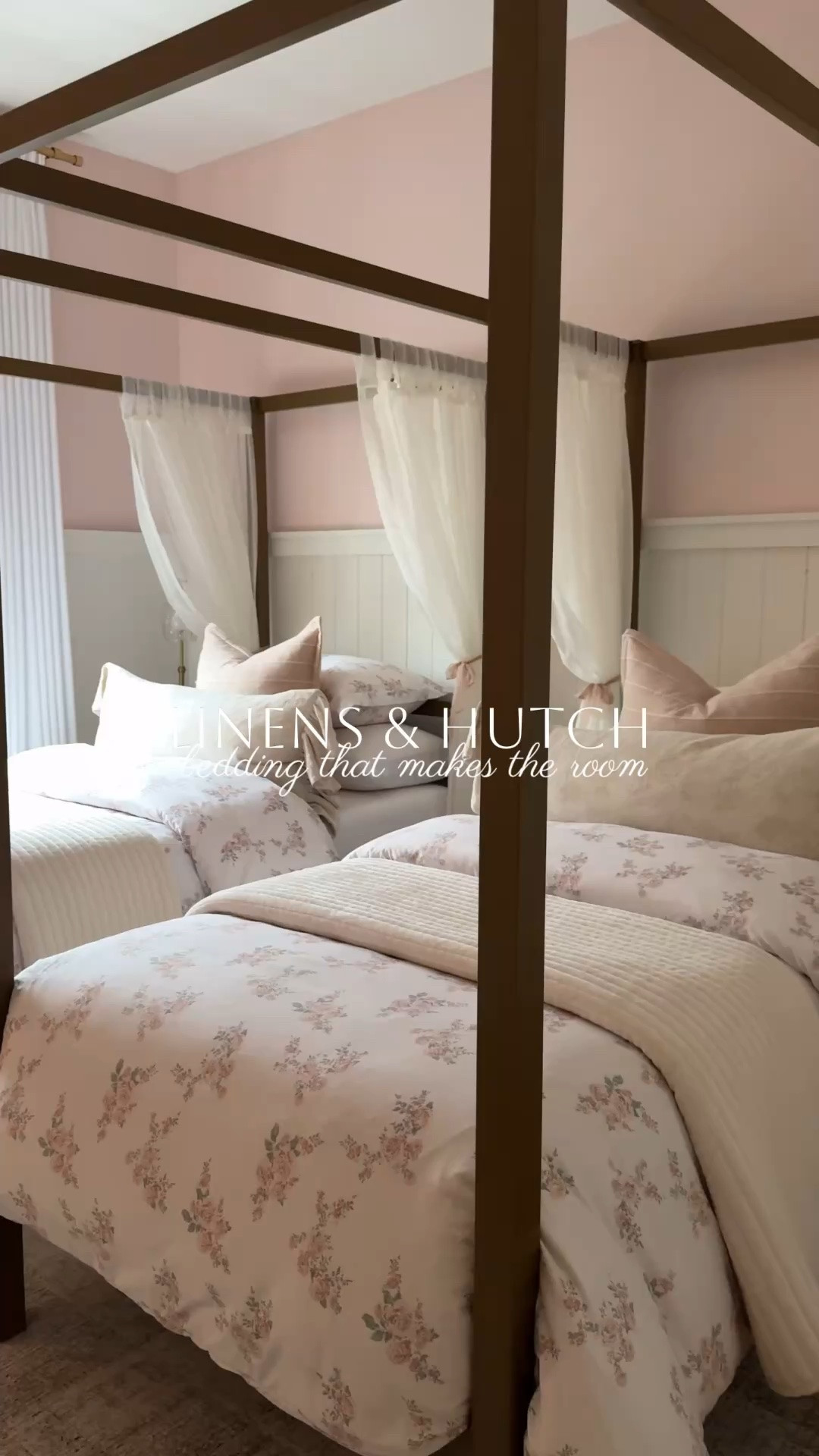 Soft florals, cozy layers, and the sweetest little shared space for my girls 🌸✨ A simple linen refresh made their room feel so dreamy and extra special.

#LTKHome #LTKSaleAlert #LTKKids