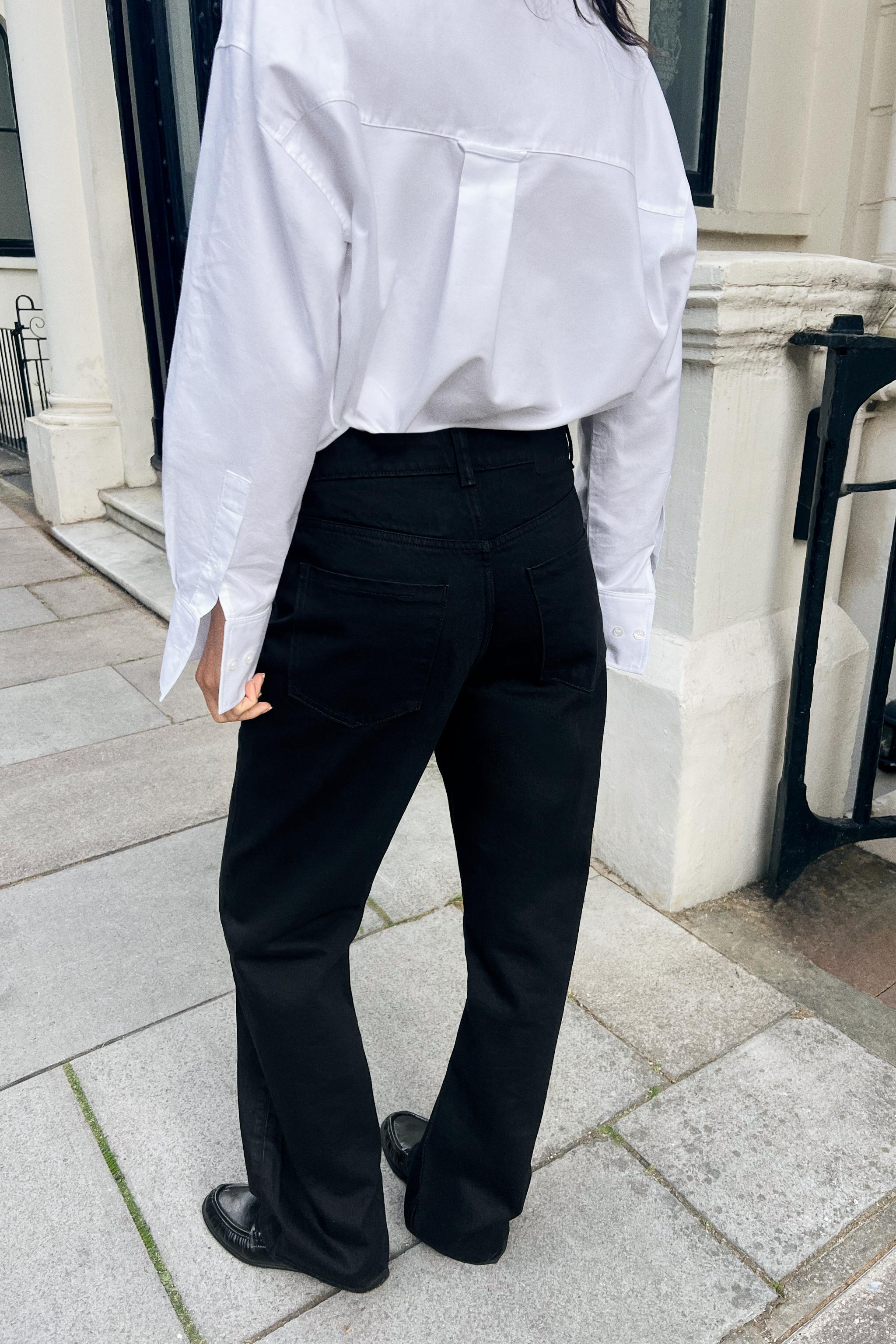 Z1975 REGULAR HIGH-WAIST LONG LENGTH JEANS | Zara UK
