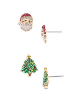Spruced Santa & Tree Earrings Set | Bloomingdale's (US)