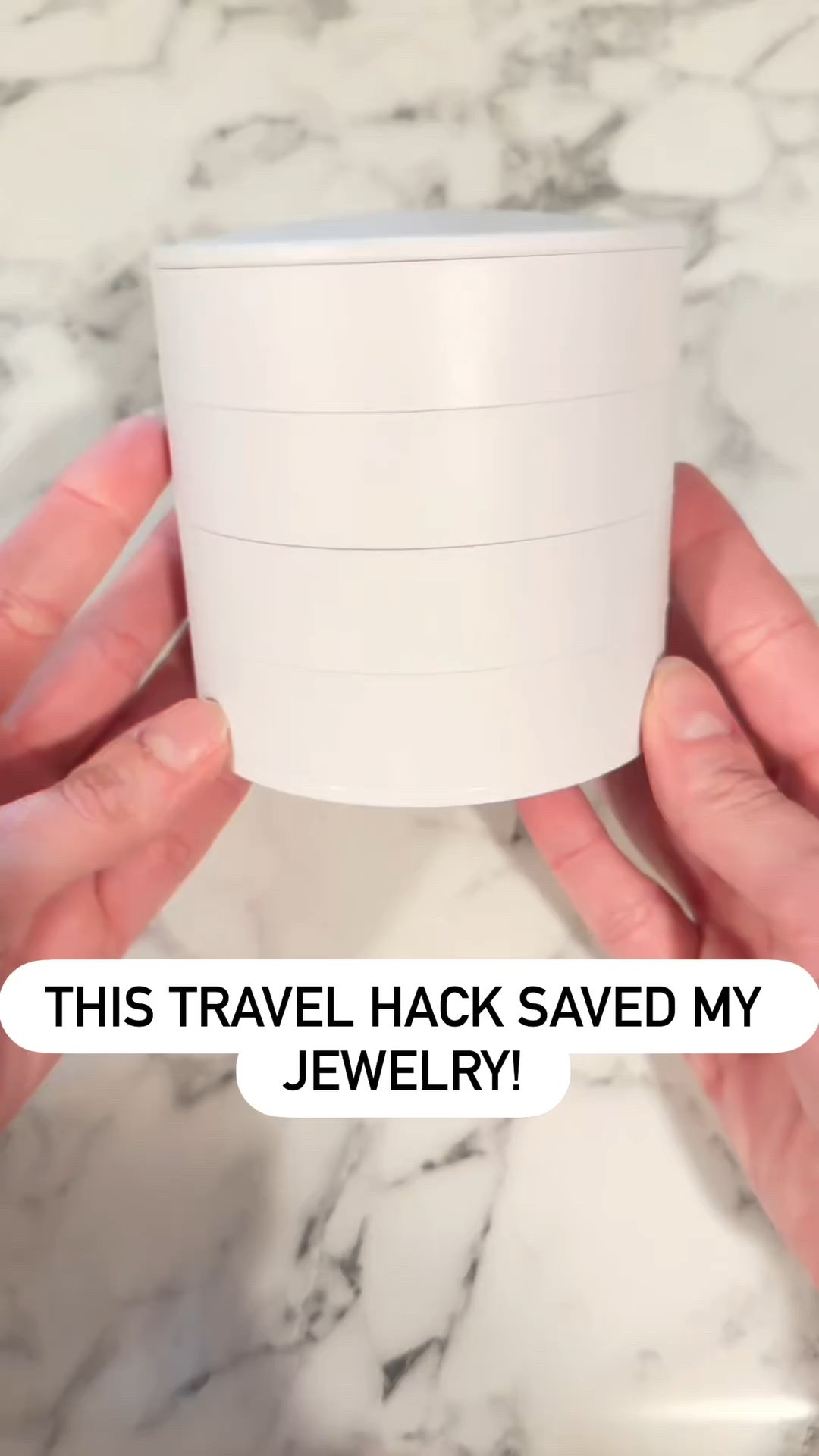 Never untangle a necklace again! 🙌🏻

This travel jewelry organizer case is a must have for keeping your favorite pieces safe, neat, and tangle free. Whether you’re jet setting or just heading for a weekend getaway. 💍

Compact, stylish, and perfect for packing, it has dedicated spots for rings, earrings, bracelets & more. Say goodbye to ziplock bags and hello to organized elegance!

#traveljewelrycase #packingessentials #travelmusthaves #organizedtravel #JewelryHack #momhack #MomLifeTips #MomFinds #busymomhacks

#LTKTravel #LTKselfcare #LTKBeauty