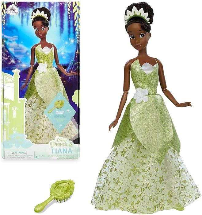 Disney Store Official Disney Princess Classic Doll (Tiana from The Princess and the Frog), 11 Inc... | Amazon (US)