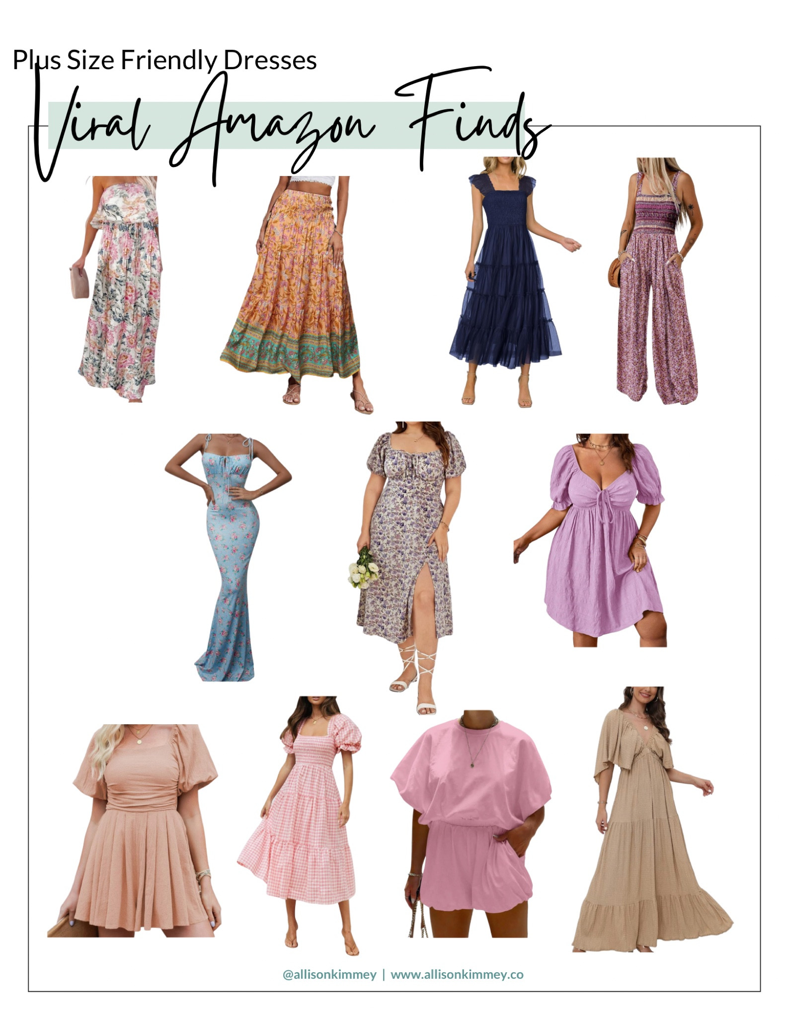Plus Size Summer dresses haul! Wearing an xxl or 3x(when available)! Perfect for special occasions, wedding guest dress, or summer vacation dresses! 

#LTKfindsunder50 #LTKplussize
