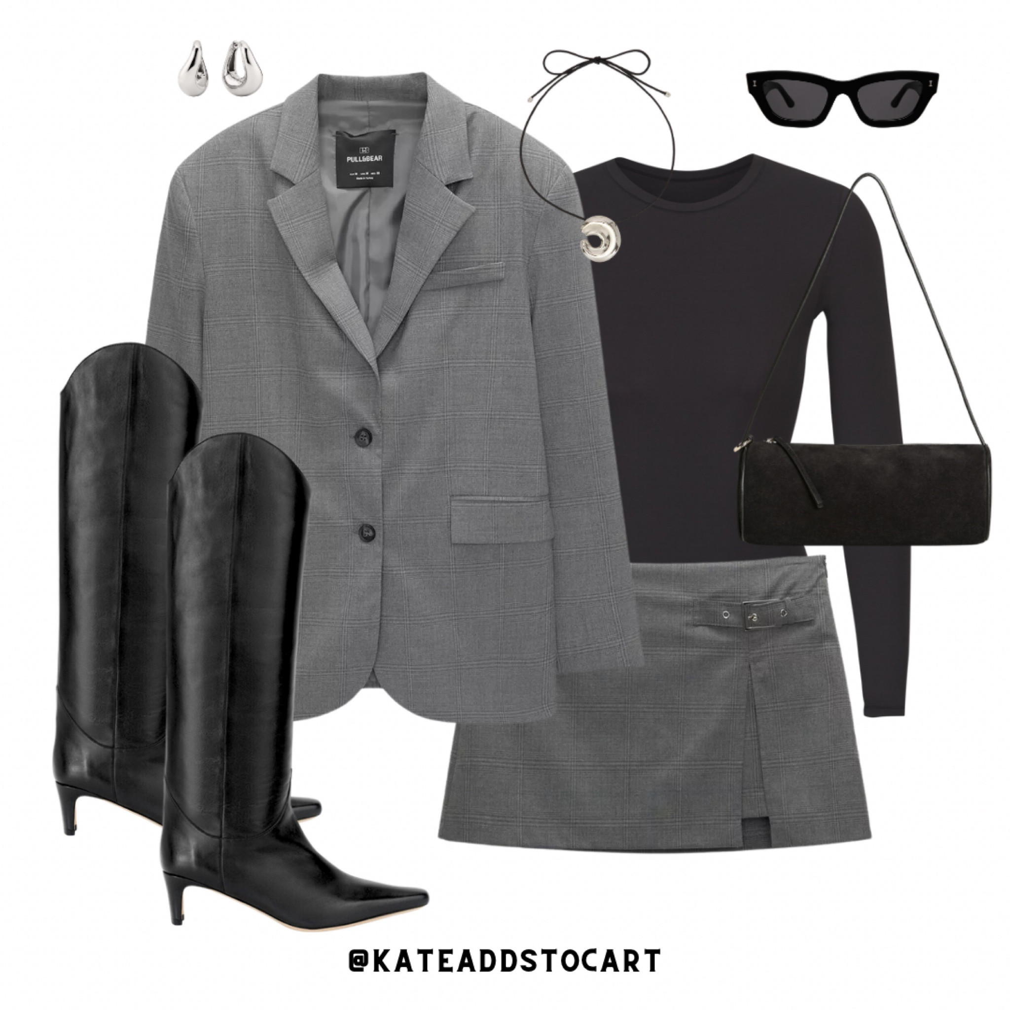 🩶🖤

#LTKWorkwear #LTKStyleTip #LTKFindsUnder100