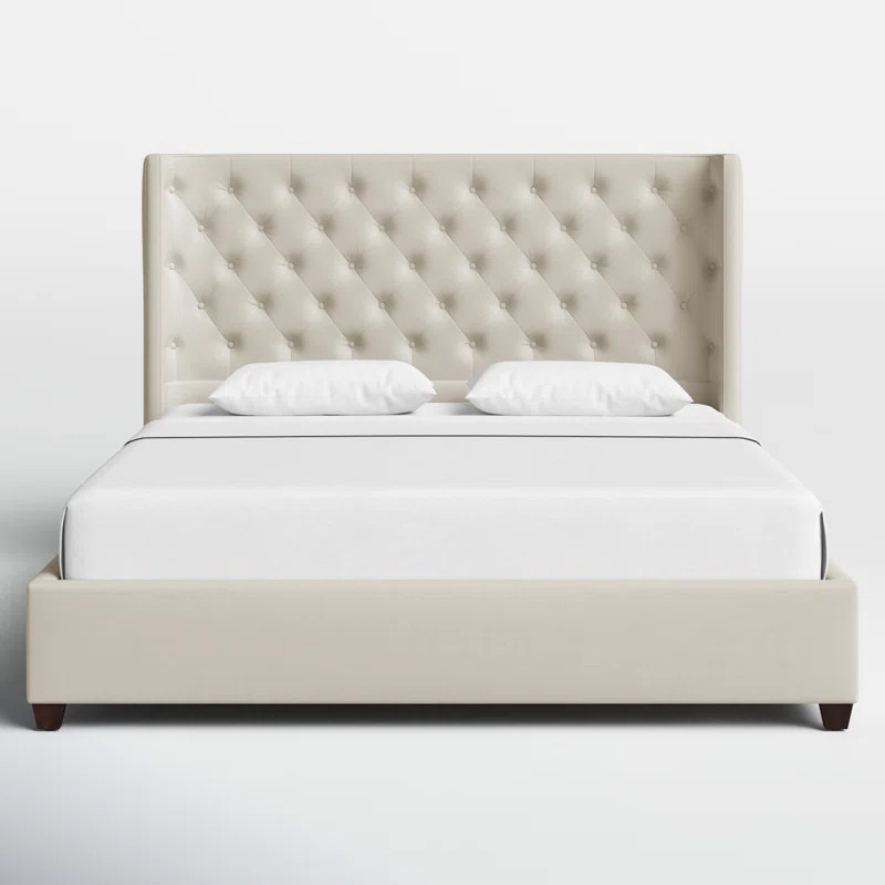 Naveen Upholstered Wingback Bed | Wayfair North America