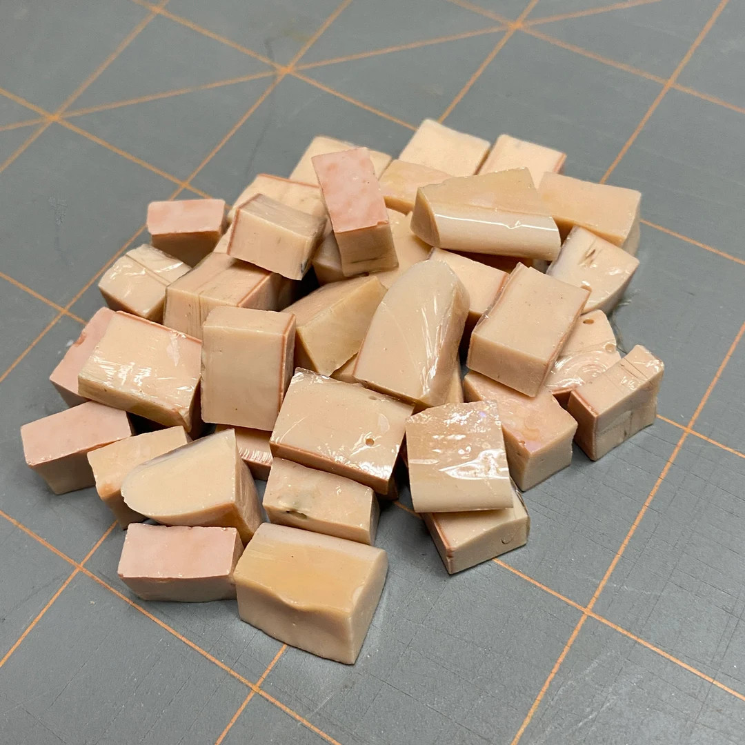 Vintage Italian SMALTI Apricot Almond Mosaic Hand-Cut Art Glass, 1/4 lb, 4 oz. Mosaici Dona #75, ... | Etsy (US)