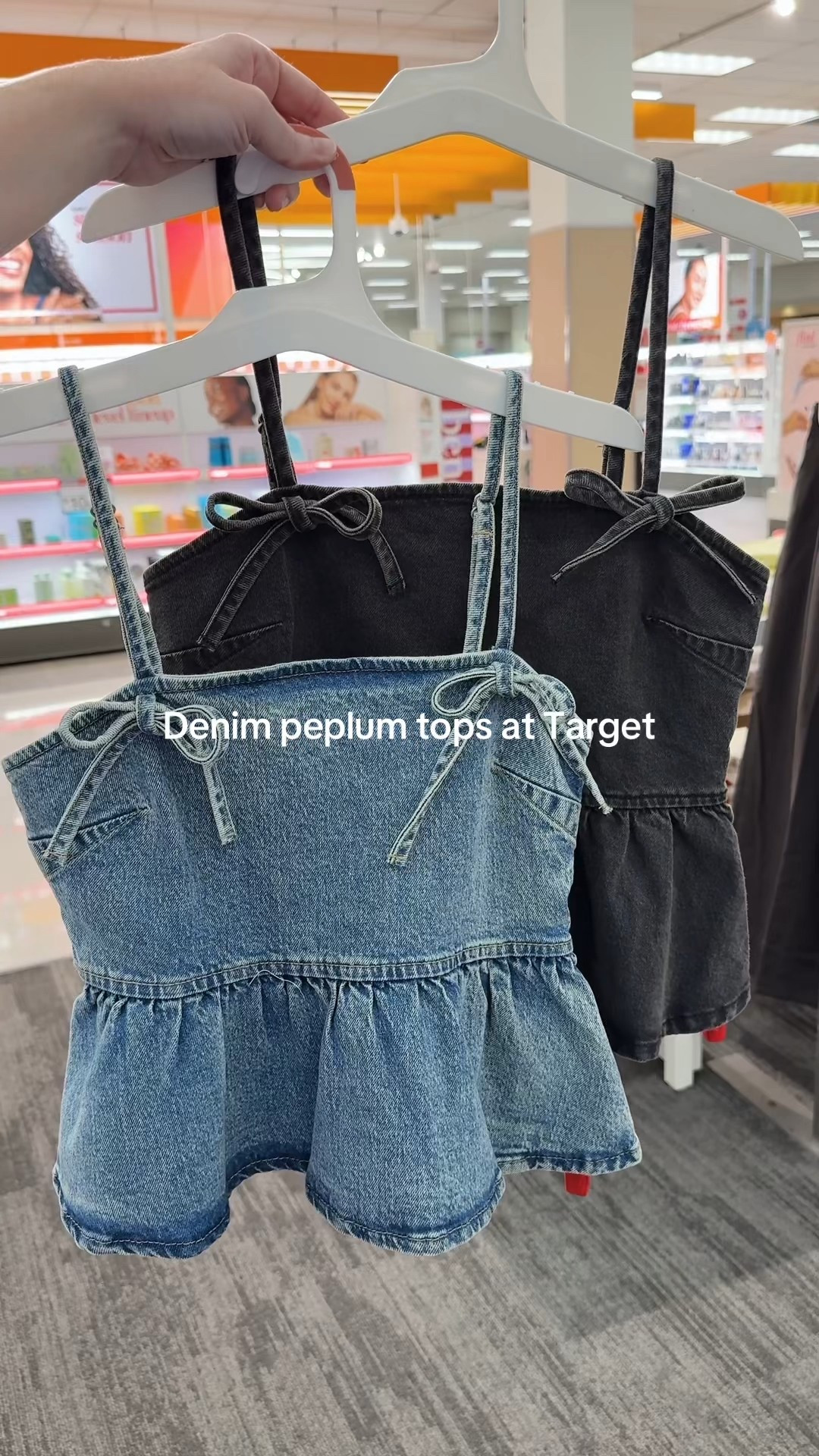 Denim peplum tops at Target

#LTKFindsUnder50 #LTKStyleTip #LTKFindsUnder100