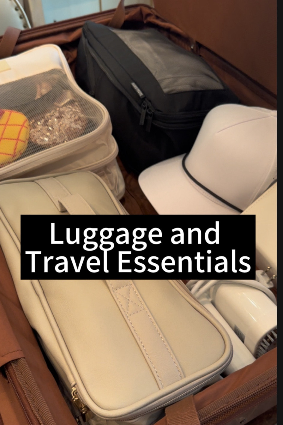 My suitcase & travel essentials 

#LTKTravel #LTKItBag