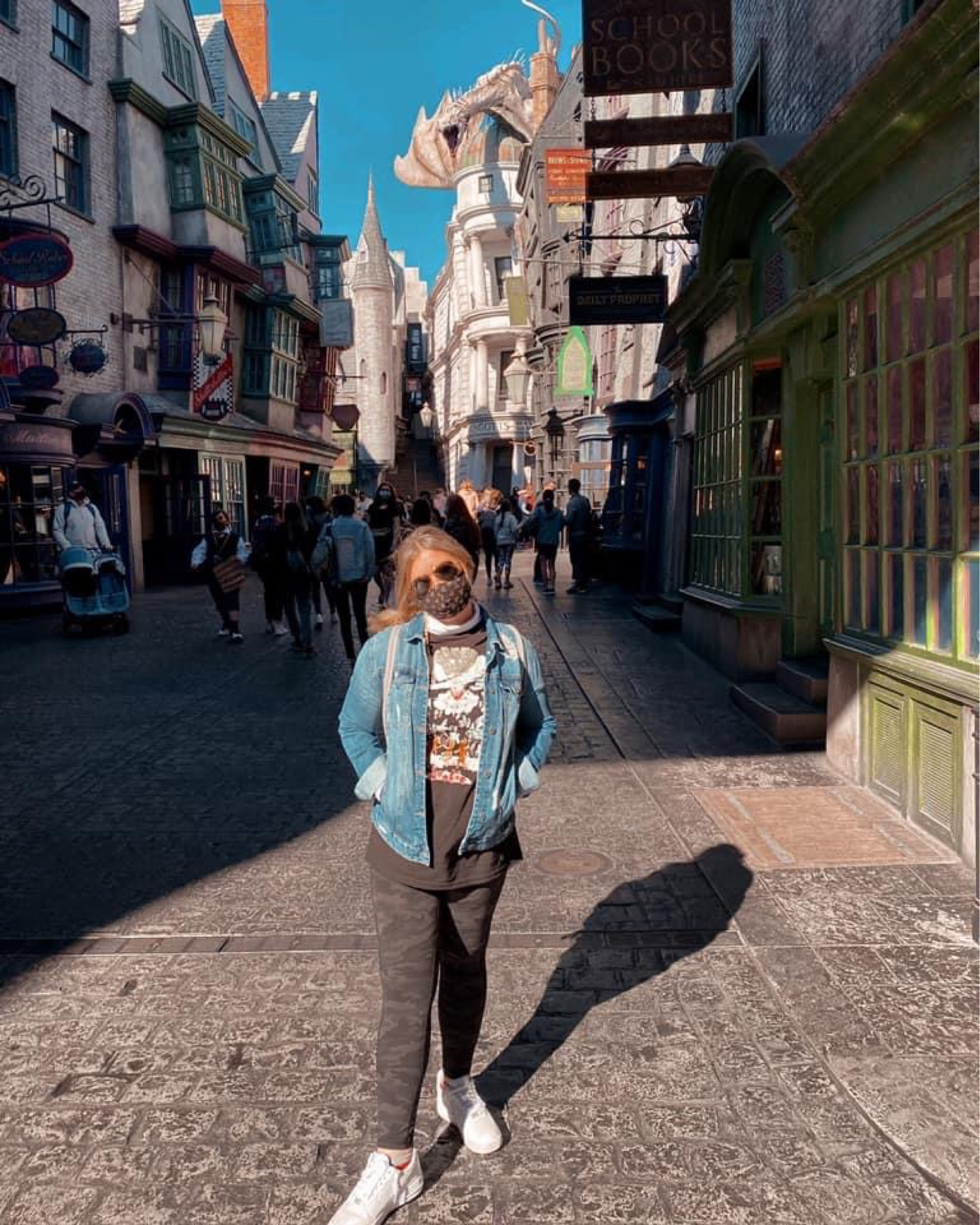 Universal studios outfit. Comfy timeless and cute! Chillest day. So glad o brought a jacket. 

#LTKSeasonal #LTKtravel #LTKunder100