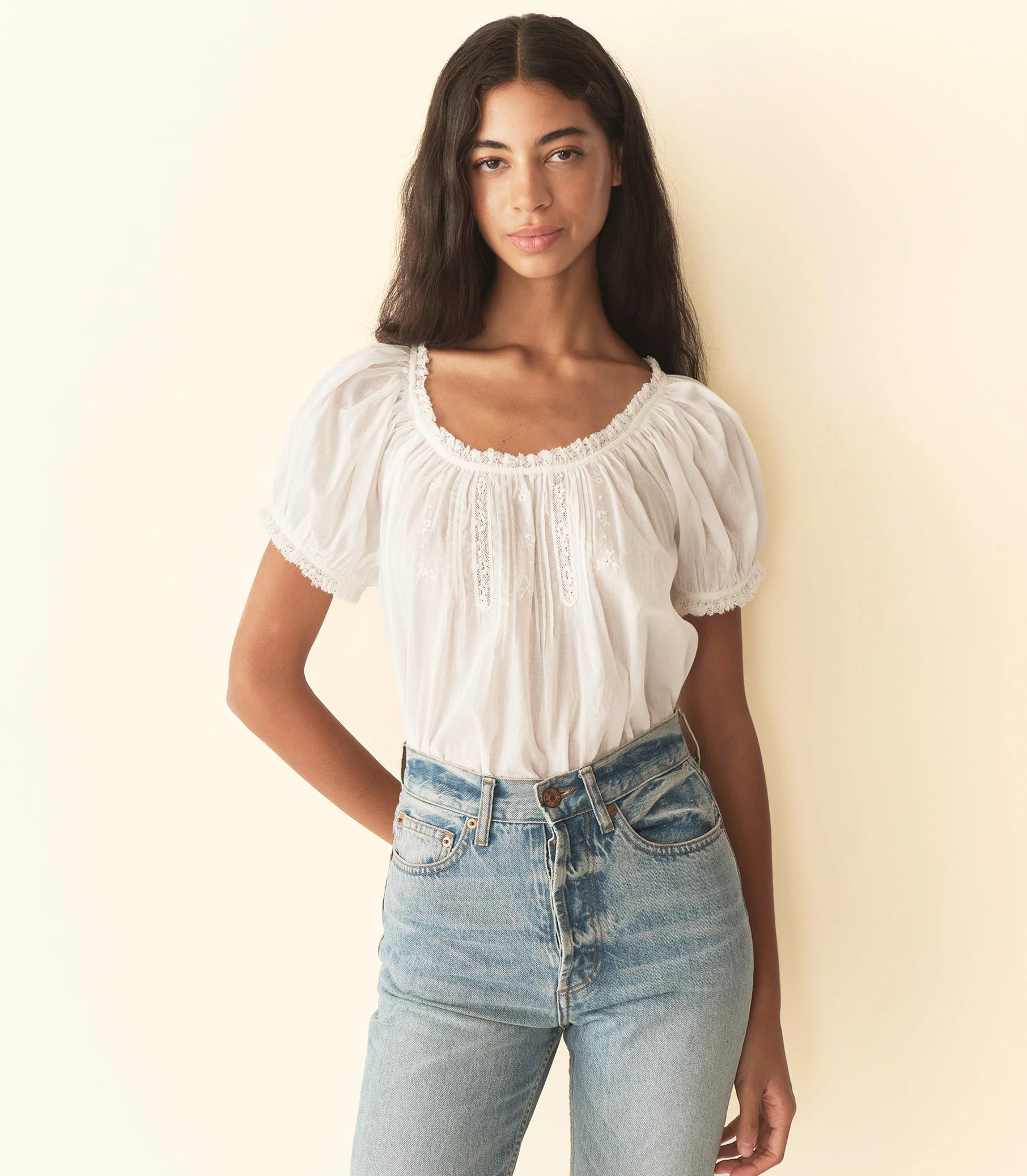 Frederica Top - Salt | DÔEN | DOEN