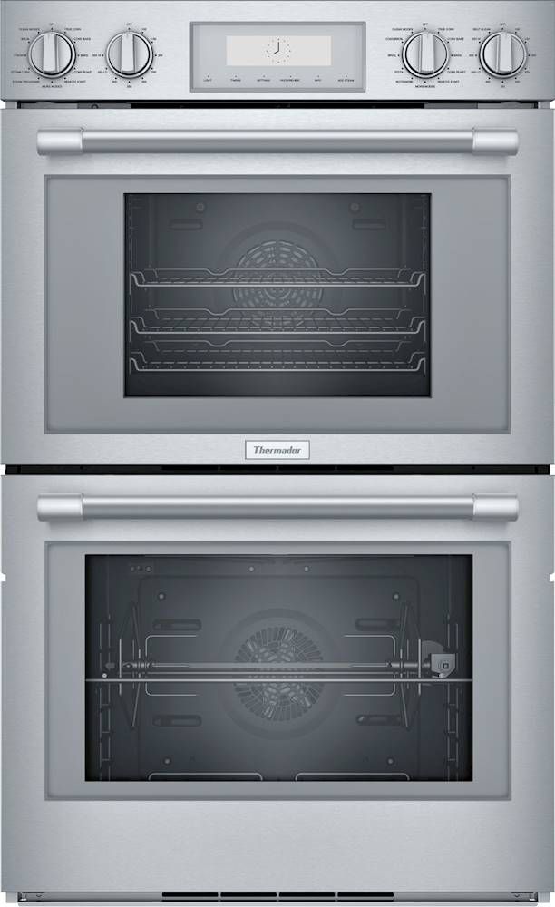 Thermador Professional Series 30" Built-In Double Electric Steam and Convection Wall Oven Stainle... | Best Buy U.S.