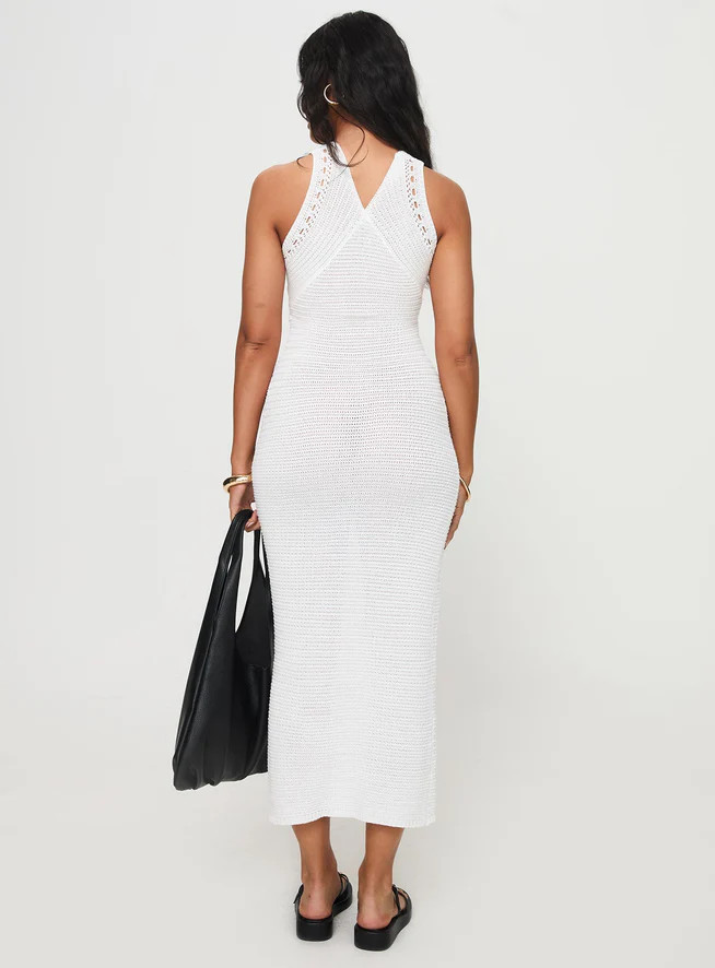 Nyman Maxi Dress White | Princess Polly US