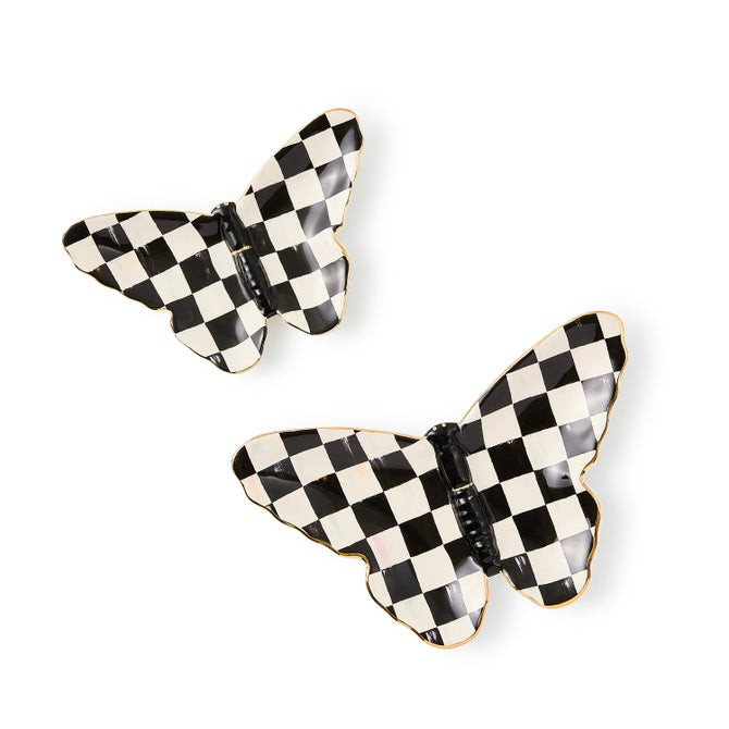 Courtly Butterfly Trinket Dishes, Set of 2 | MacKenzie-Childs