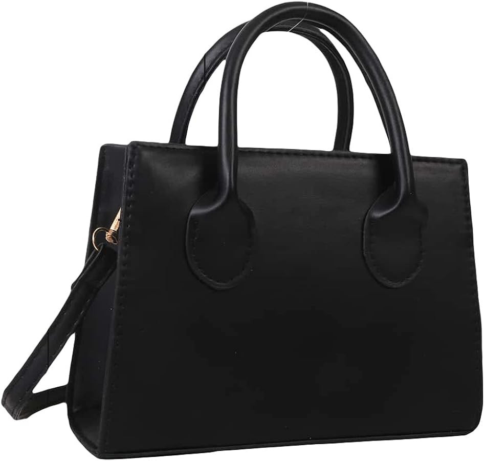 GORGLITTER Women's Small Crossbody Purse Double Handle Satchel Shoulder Bag Crossbody Square Bag ... | Amazon (US)