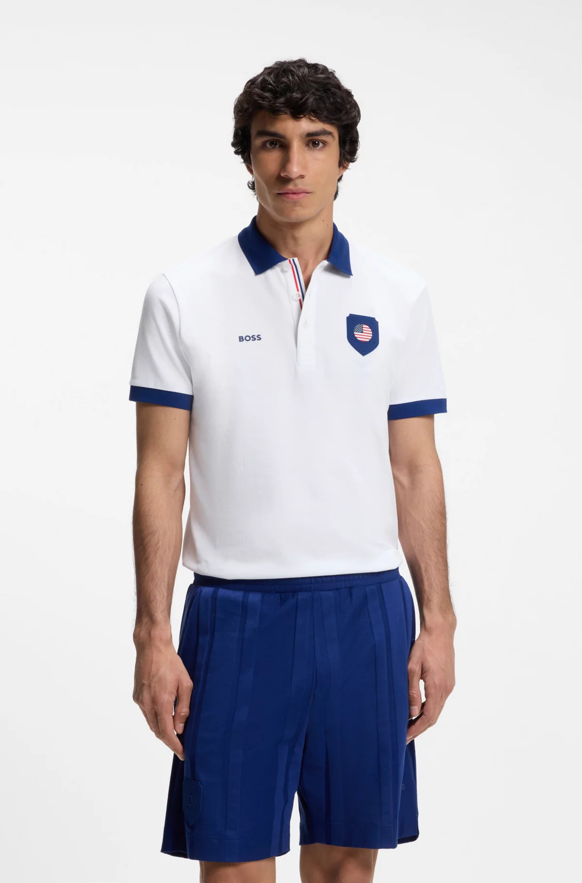 Paddy polo shirt with country flag | Hugo Boss (US)