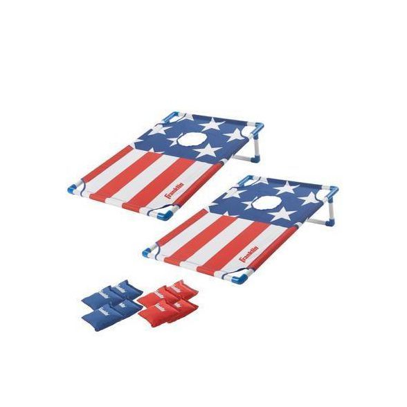 Franklin Sports Red, White & Blue Badminton Cornhole | Target