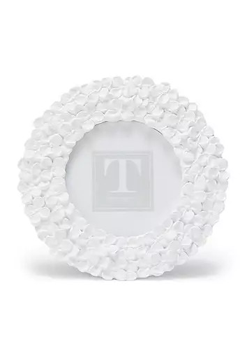 Round Hydrangea Picture Frame | Belk