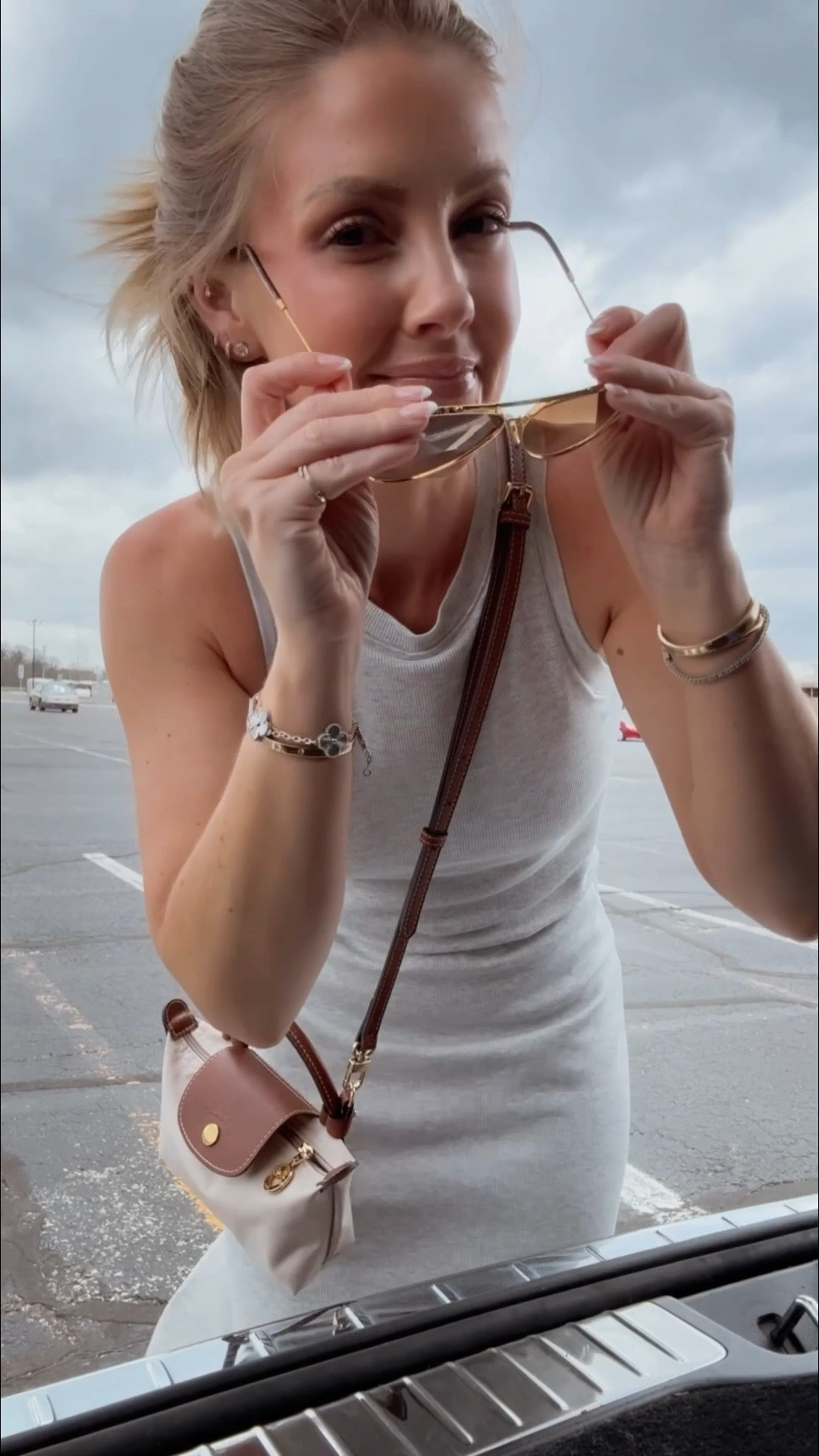 XS Target dress (has a built in bra!) 

#LTKPetite #LTKSeasonal #LTKActive