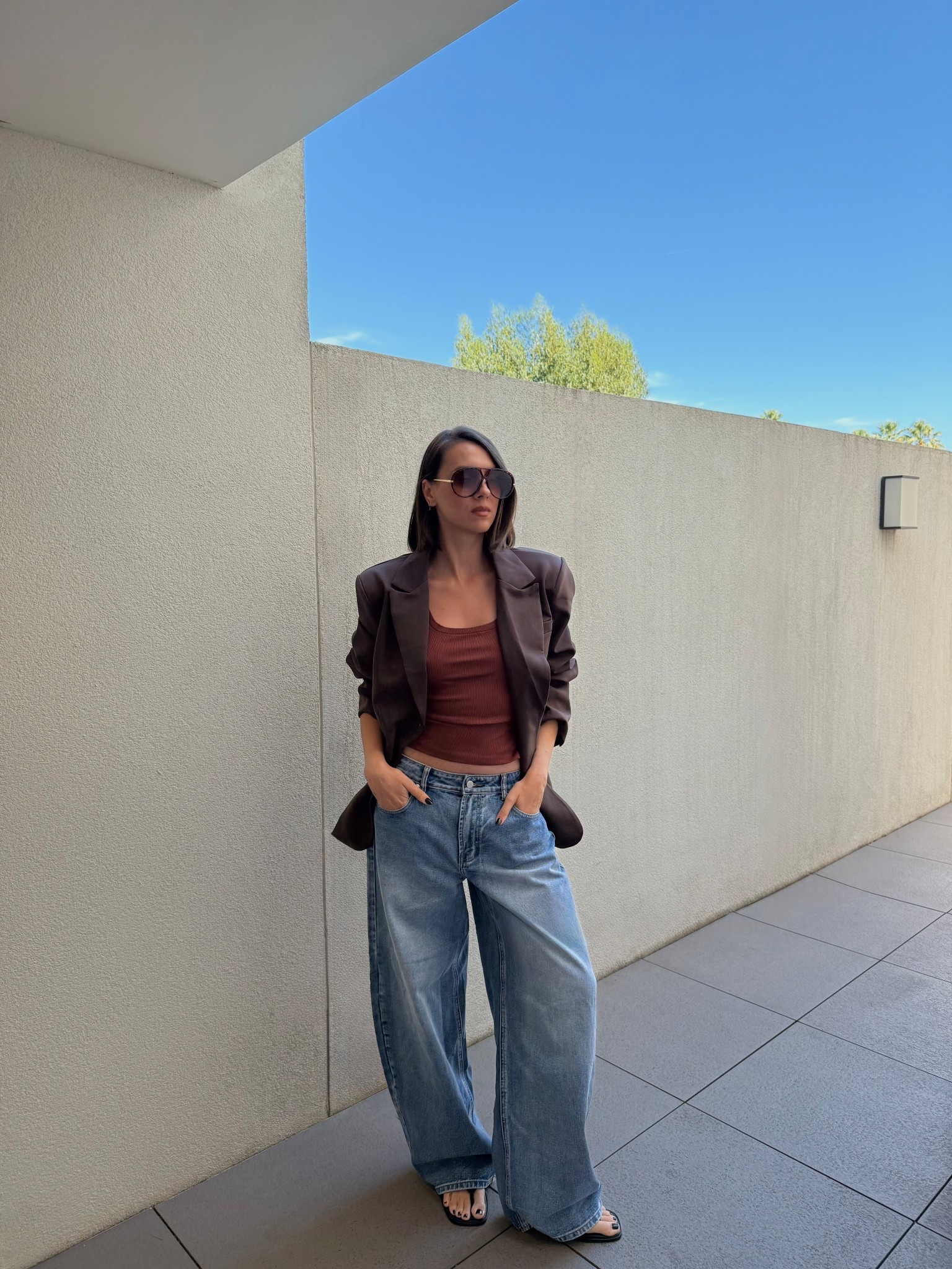 Look d’automne, blazer marron et jeans ballon

#LTKeurope #LTKFashionMonth #LTKautumn