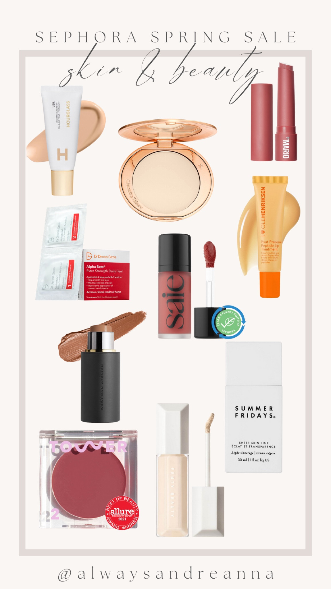 some pale-olive approved sephora suggestions for the Spring Savings Event

#LTKxSephora