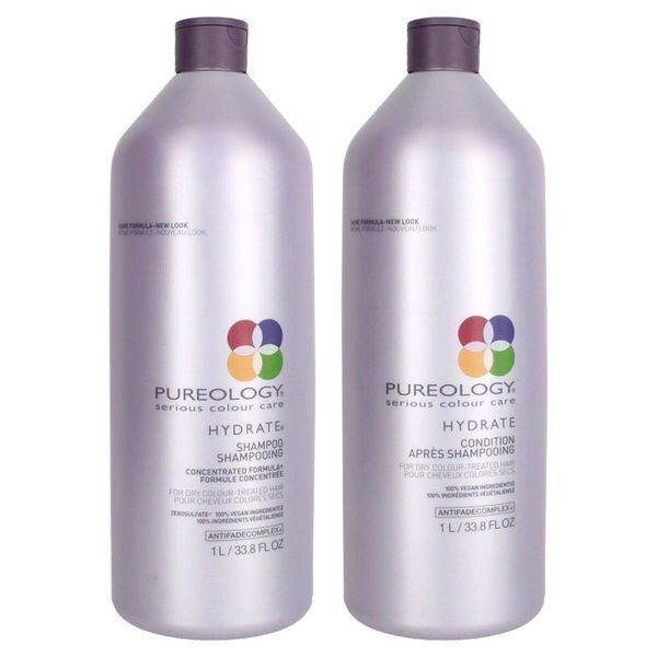 Pureology Hydrate 33.8-ounce Shampoo & Conditioner Duo | Bed Bath & Beyond