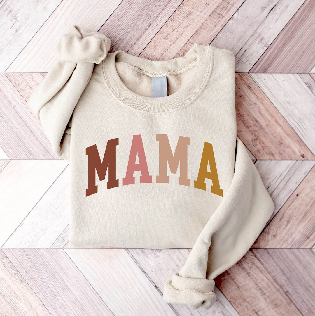 Mama Sweatshirt, Mother's Day Gift, Grandma Sweatshirt, Nana Shirt, Gift For Mother, Mom Hoodie, Mam | Etsy (US)