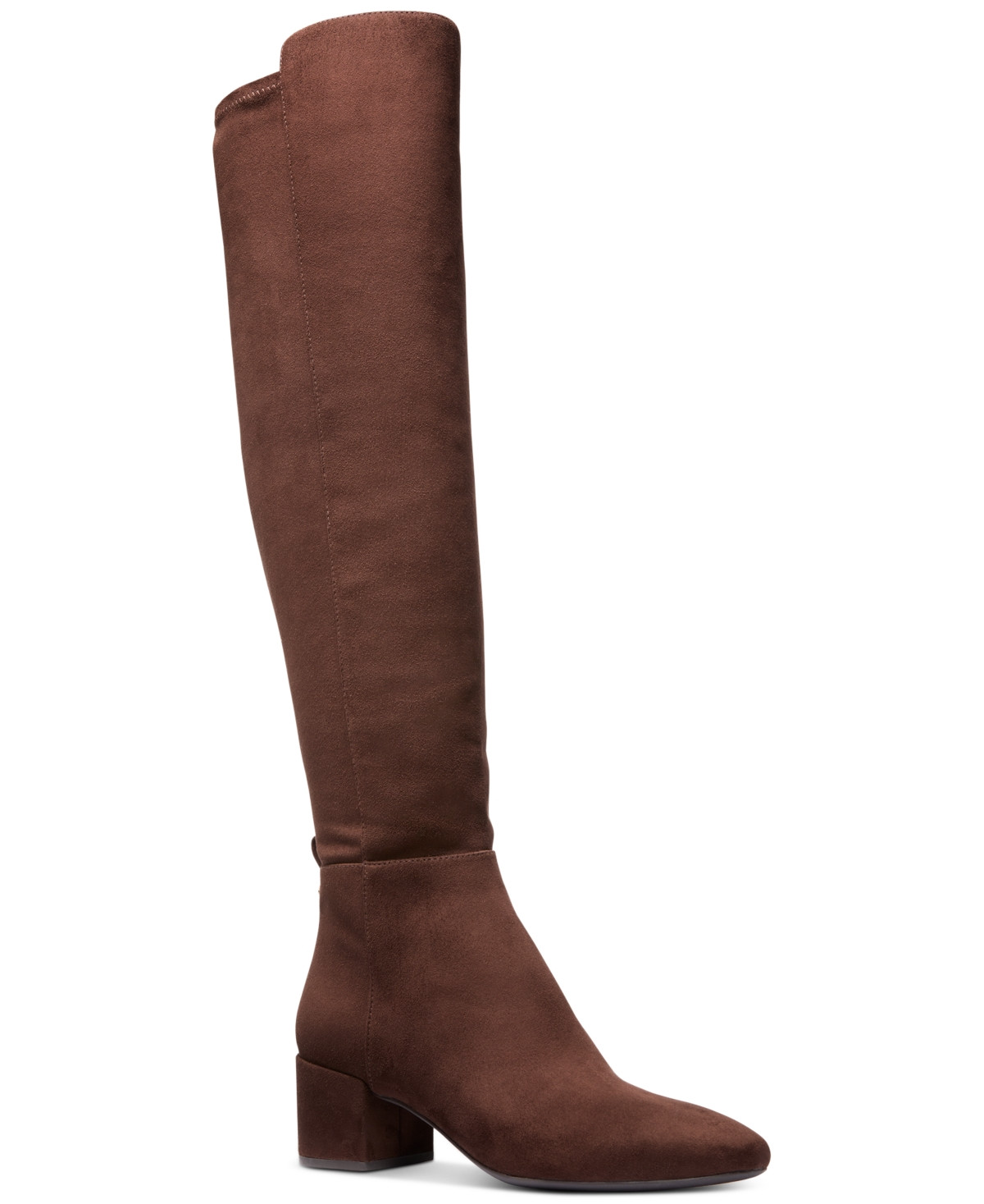 Michael Michael Kors Women's Braden Knee High Block Heel Boots - Mocha | Macy's