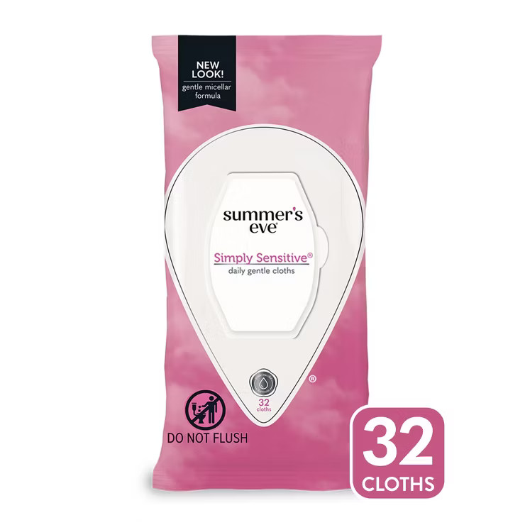 Summer's Eve Sensitive Cloth Wipes - 32ct | Target