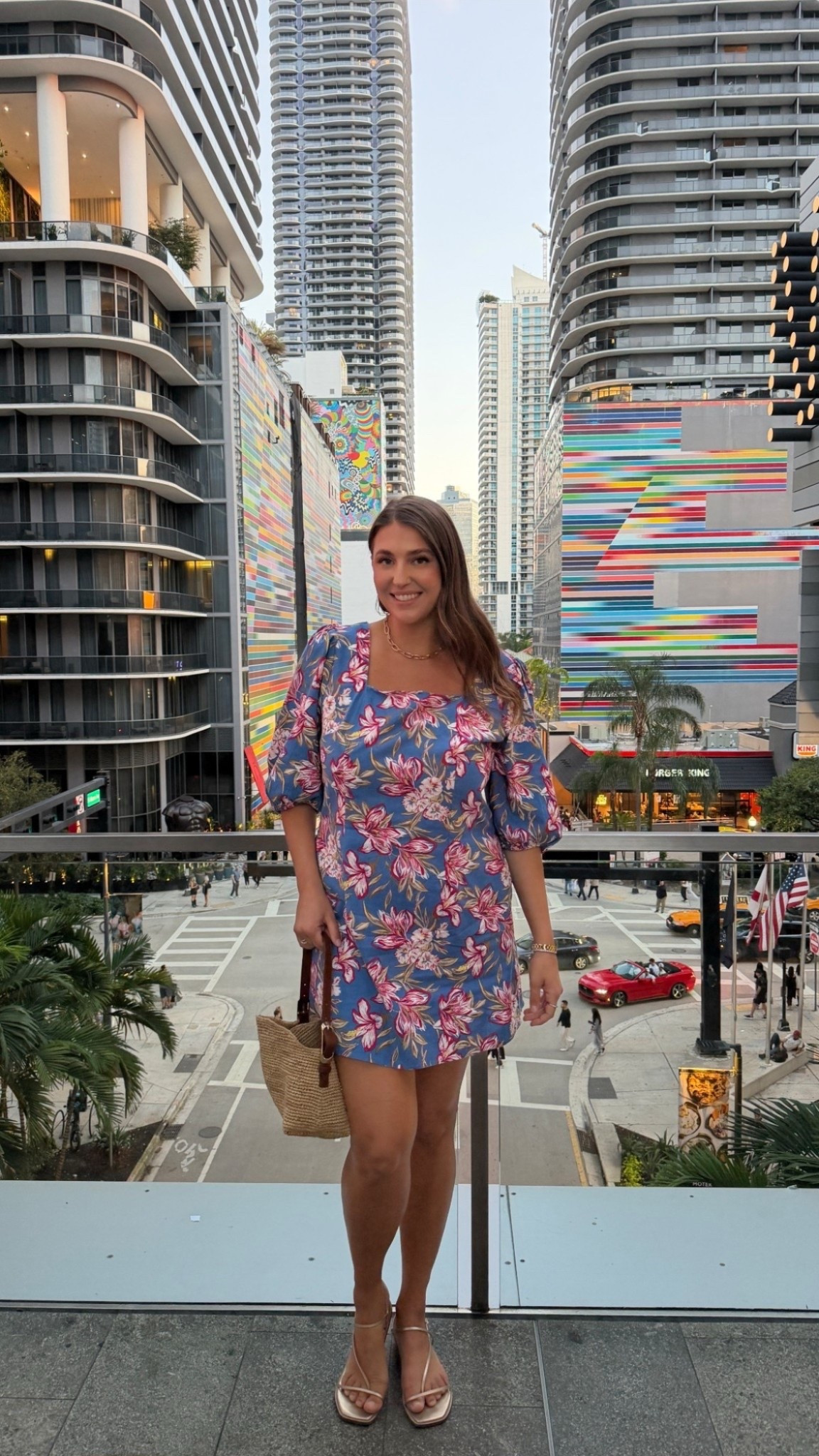 city summer florals 🌺

floral mini dress, summer dress, vacation outfit, colorful outfit, date night look, beachy style, feminine outfit, tropical vibe

#LTKTravel #LTKSeasonal #LTKMidsize