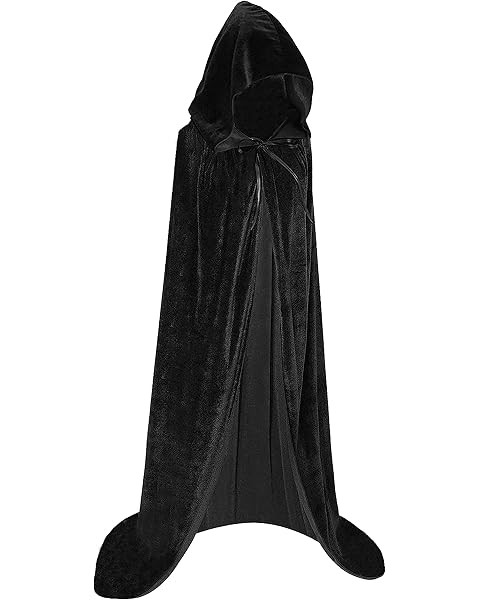 Sarfel Hooded Cloak Velvet Cape with Hood Halloween Capes Women Witch Costume Vampire Cloak Wizar... | Amazon (US)