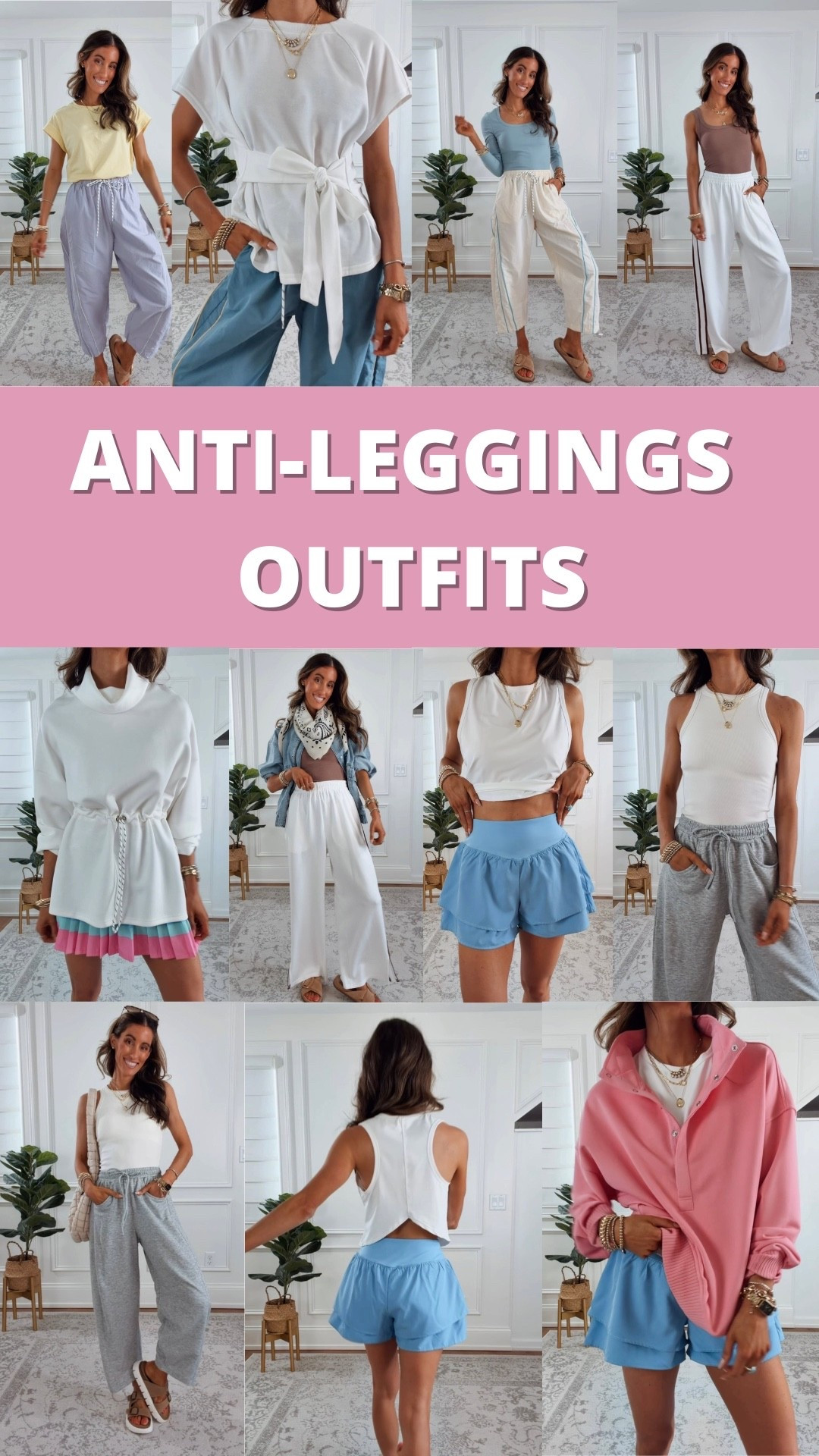 Anti-Leggings Outfit 

Wearing a xsmall to small in everything 

#LTKmomlife #LTKfitnessgoals #LTKselfcare