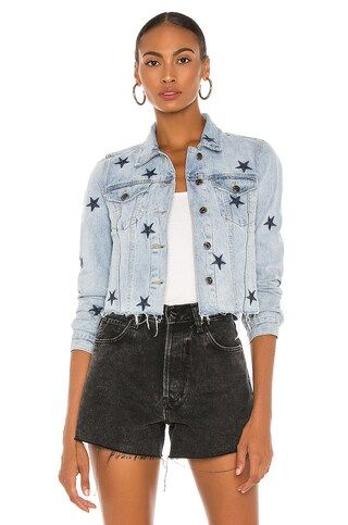 PISTOLA Brando Navy Star Denim Jacket in Navy Zodiac from Revolve.com | Revolve Clothing (Global)