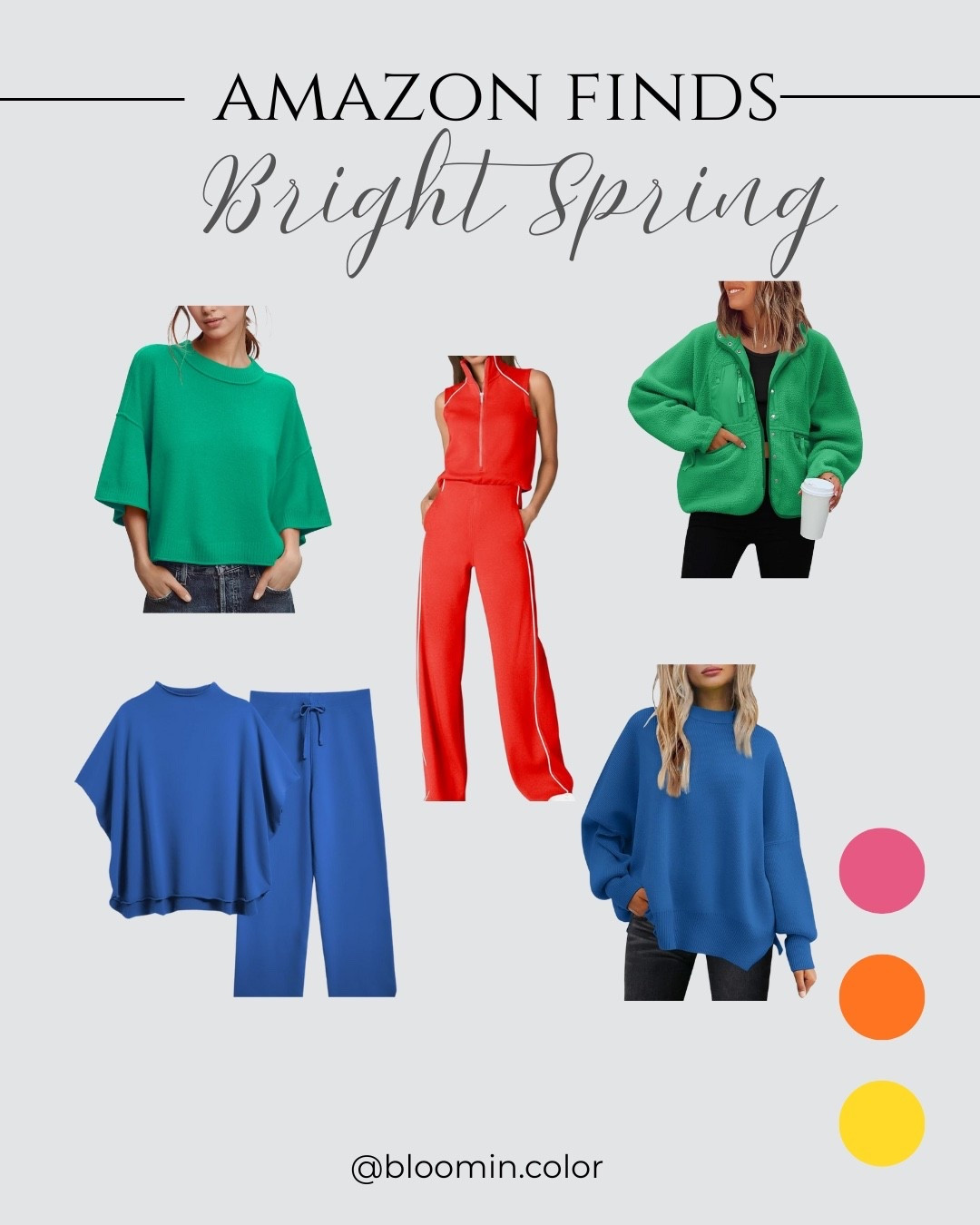 Amazon finds 
Bright Spring 

#LTKFindsUnder50 #LTKStyleTip #LTKSeasonal