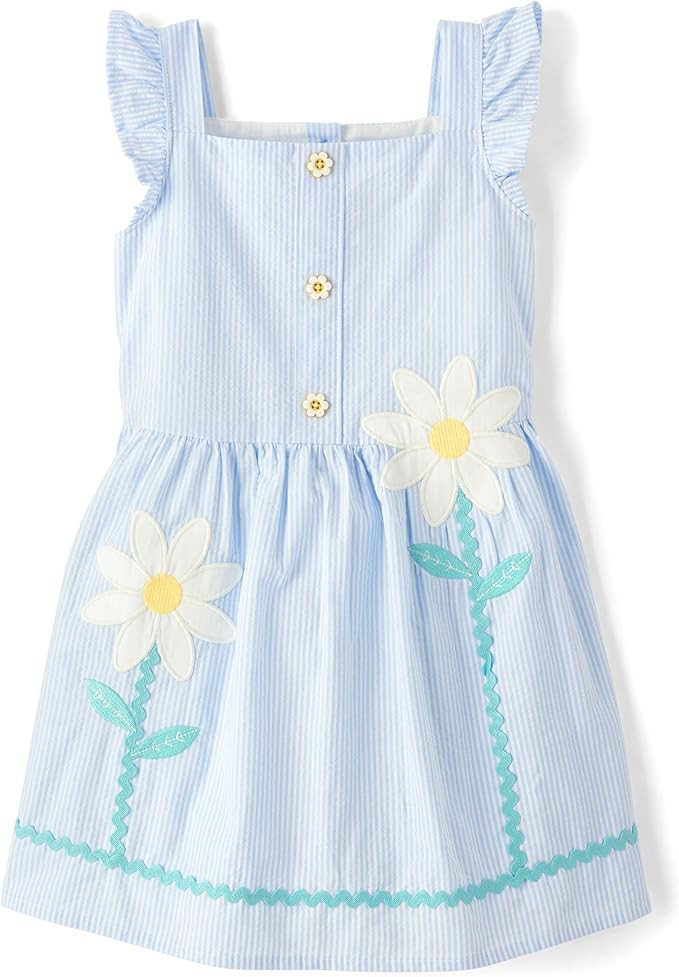 Gymboree Girls and Toddler Flutter Sleeve Dresses | Amazon (US)