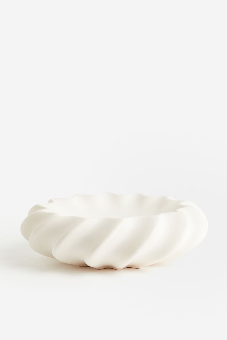 Ribbed Stoneware Bowl | H&M (US + CA)