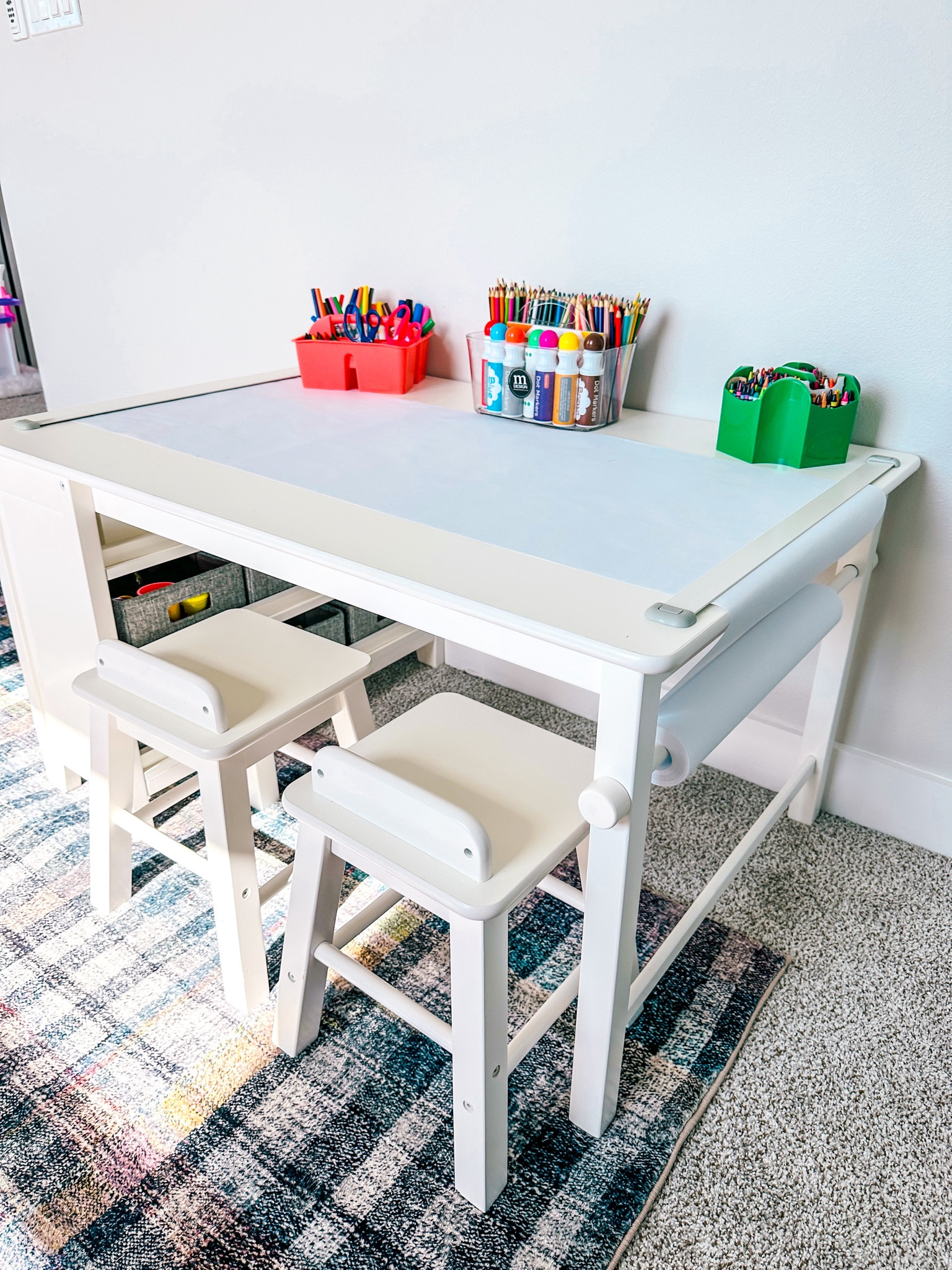 Kids white play art table is on sale!! My kids utilize this all the time. Linking all the accessories below as well!! 

#LTKsalealert #LTKSpringSale #LTKkids