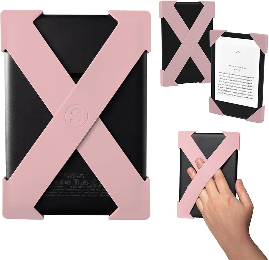 Strapsicle Hand Strap for Kindle Accessories Comfy Silicone Grip Alternative to Case or Cover Fit... | Amazon (US)