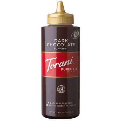 Torani Dark Chocolate Sauce - 16.5oz | Target