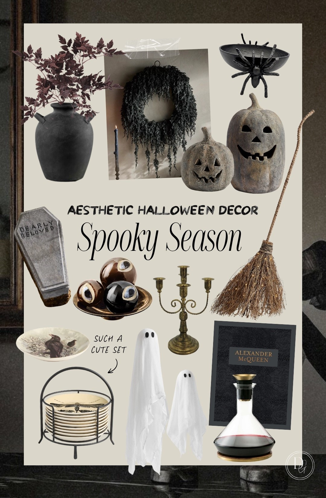 Aesthetic Halloween Decor 〰️ Halloween finds, neutral Halloween decor, halloween home decor, Halloween home finds, fall decor, fall home decor

#LTKSeasonal #LTKHome