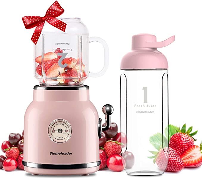Smoothie Blender, Homeleader Personal Blender for Shakes and Smoothies, Portable Blender with 6 S... | Amazon (US)