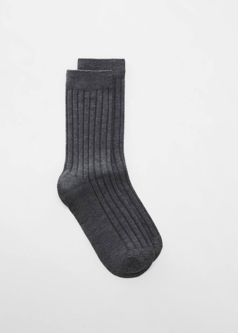 Ribbed socks | MANGO (US)
