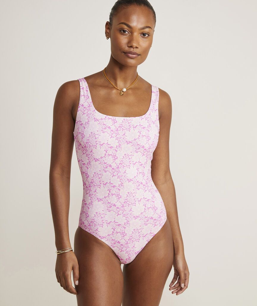 Scoop Neck One-Piece | vineyard vines