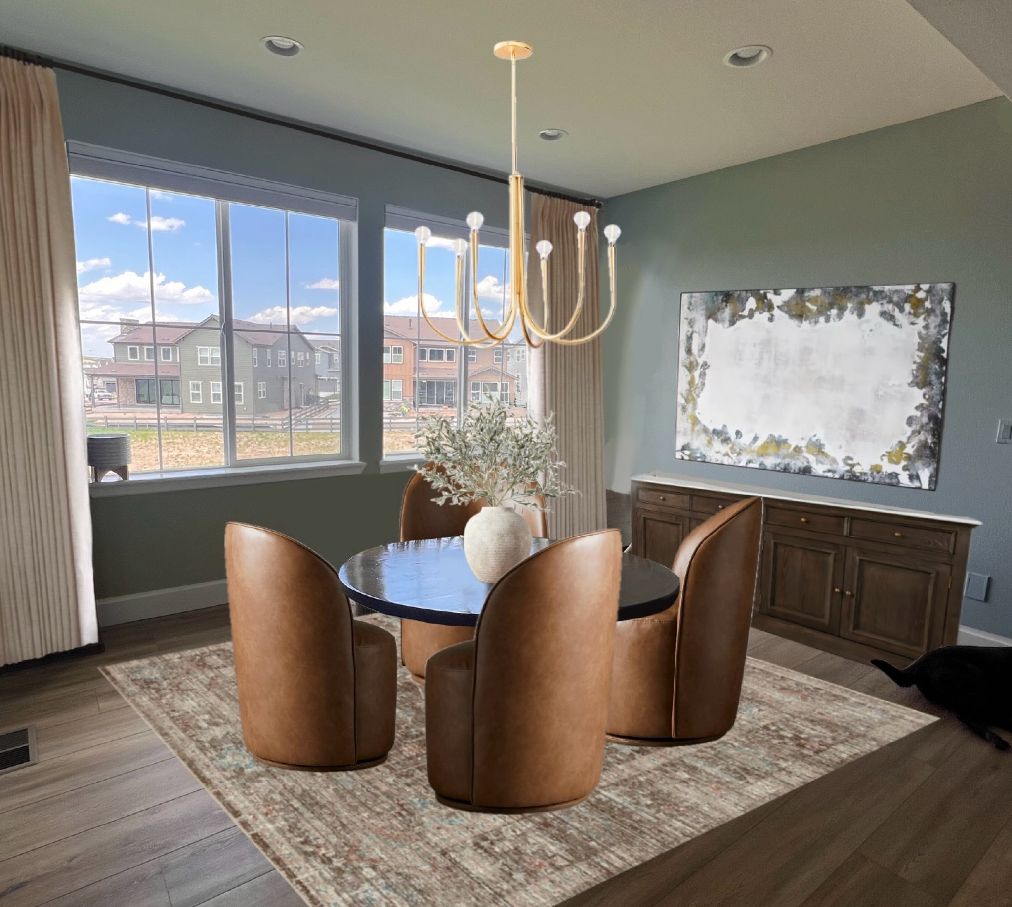 Color and elegance. Love this dining room!

#LTKHome