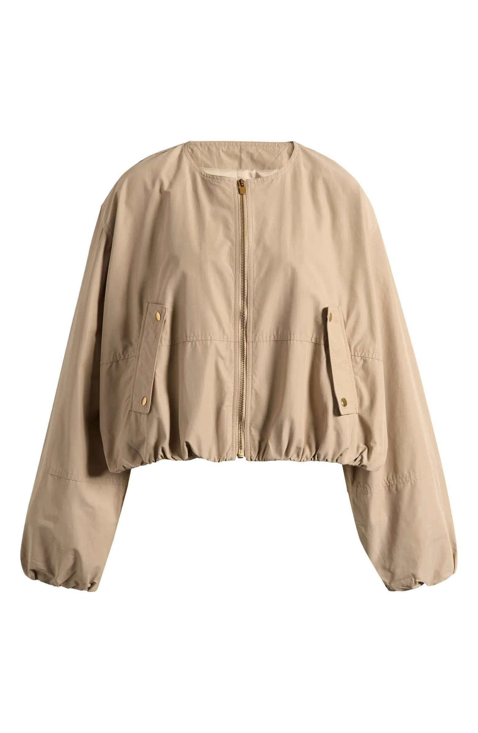 Madewell Bubble Sleeve Bomber Jacket | Nordstrom | Nordstrom